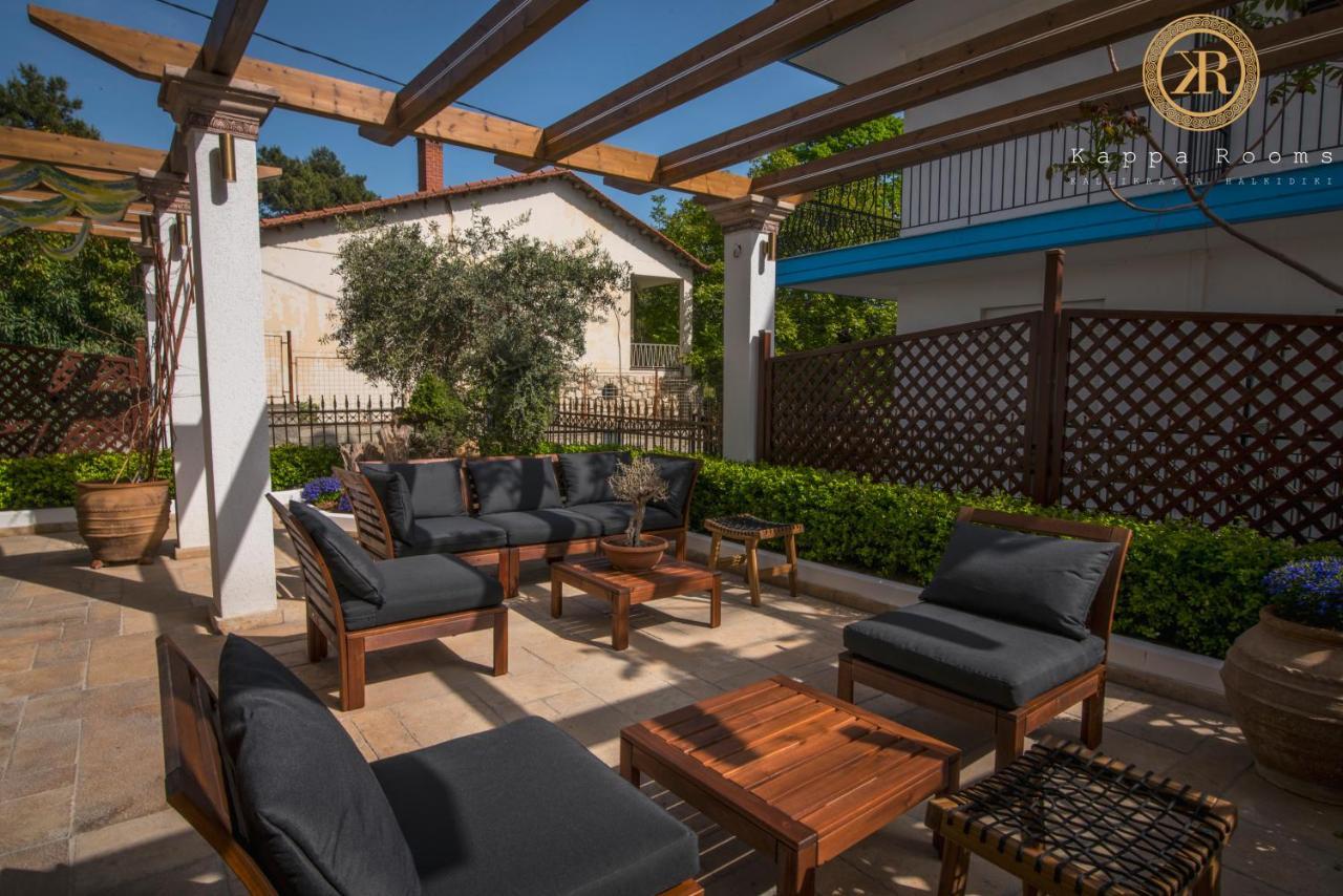 Kappa Rooms Boutique Hotel Nea Kallikrateia Ngoại thất bức ảnh