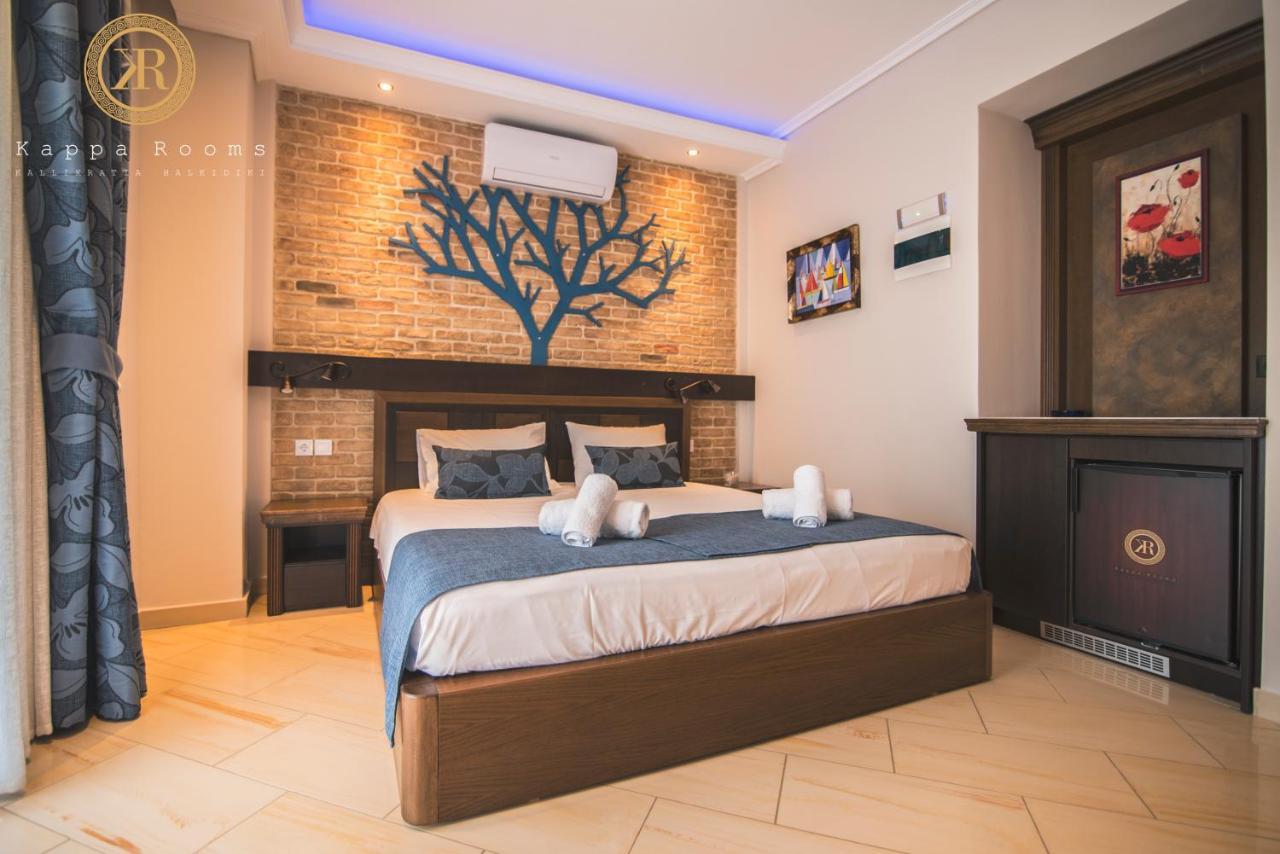 Kappa Rooms Boutique Hotel Nea Kallikrateia Ngoại thất bức ảnh