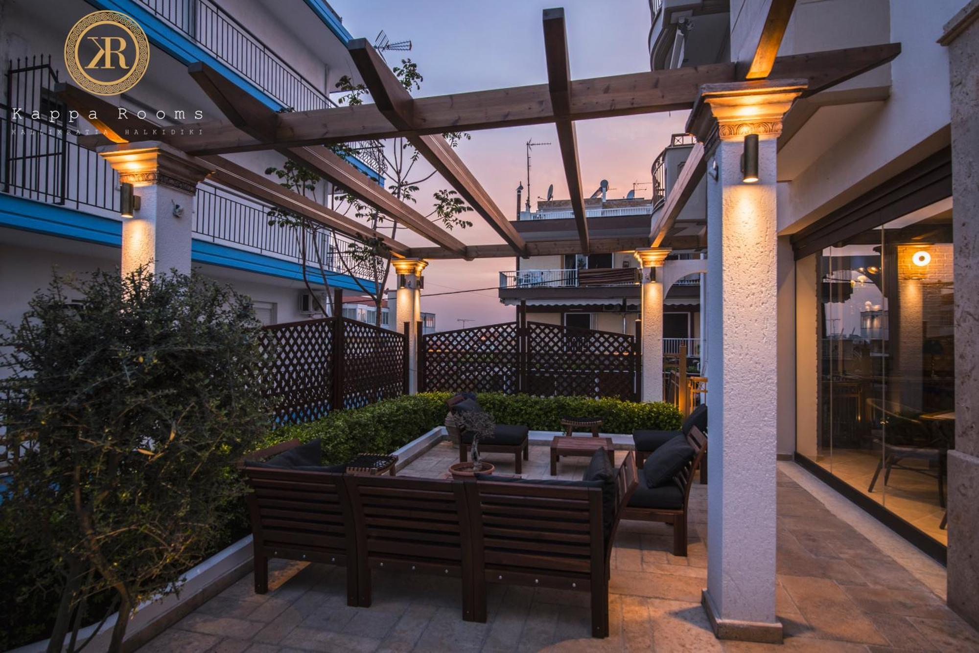 Kappa Rooms Boutique Hotel Nea Kallikrateia Ngoại thất bức ảnh