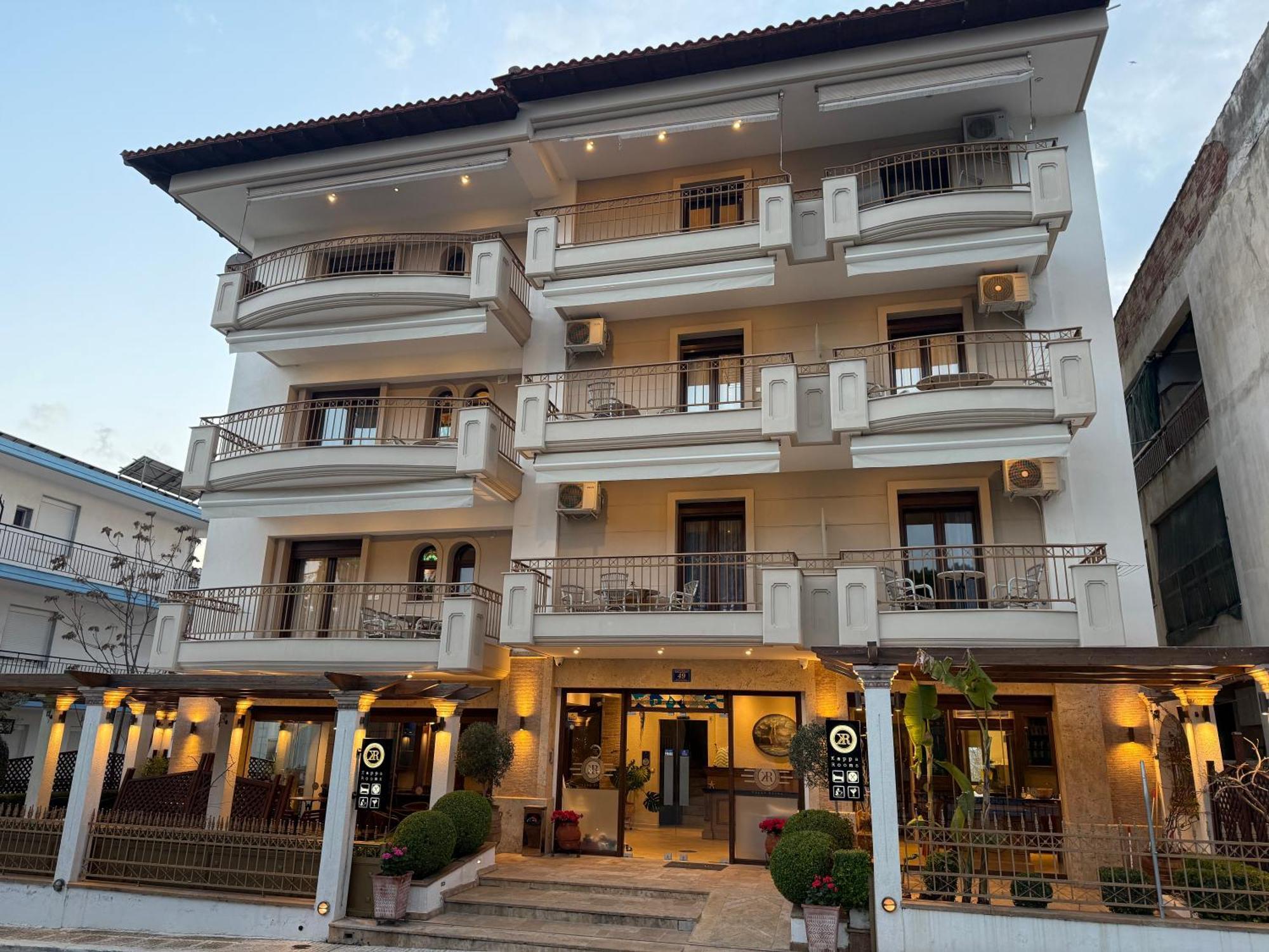 Kappa Rooms Boutique Hotel Nea Kallikrateia Ngoại thất bức ảnh