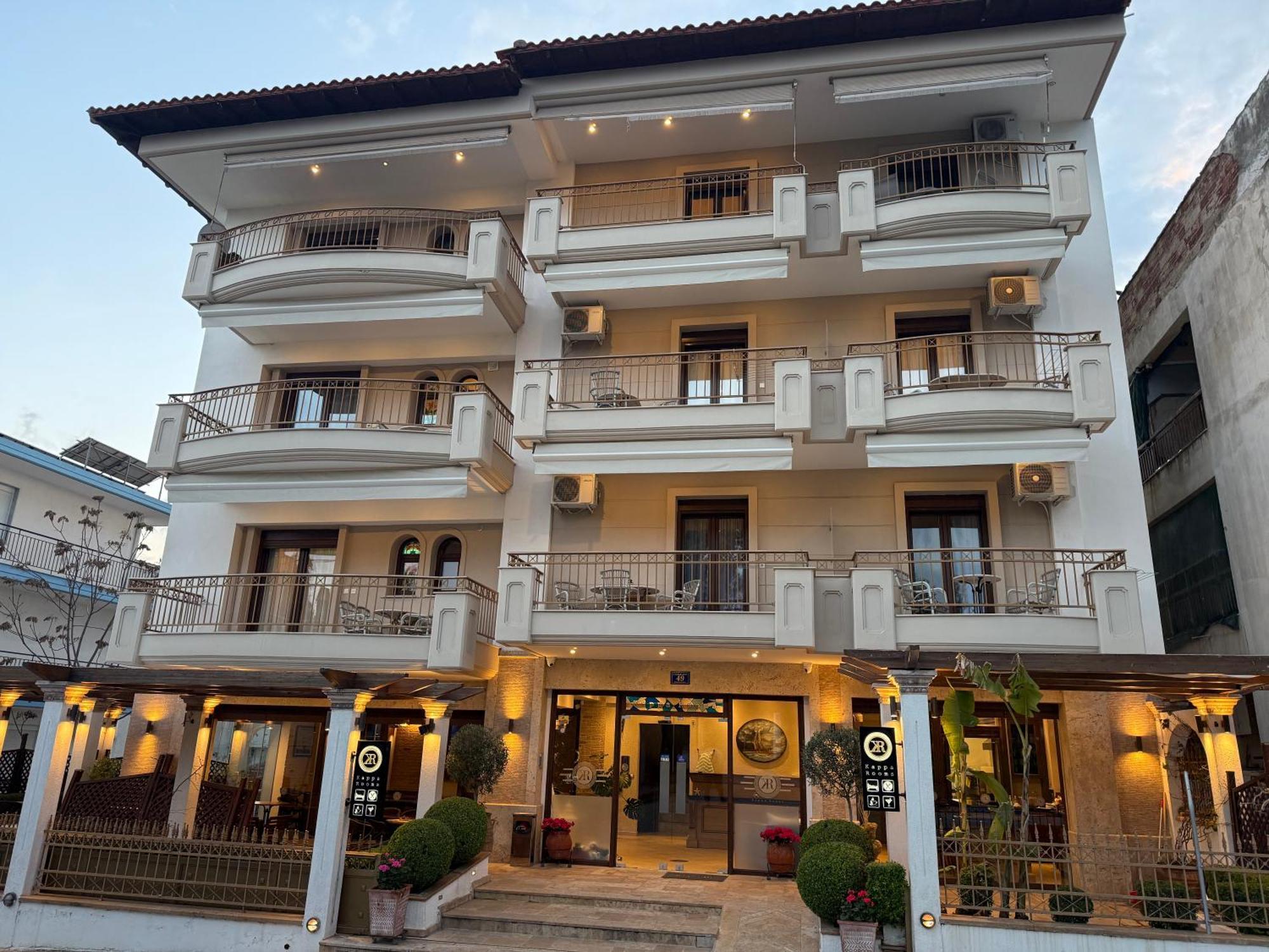 Kappa Rooms Boutique Hotel Nea Kallikrateia Ngoại thất bức ảnh